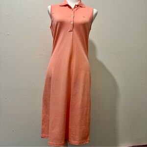 Brooks Brothers Pique Knit long golf dress SZ: S hits around calf area pretty!